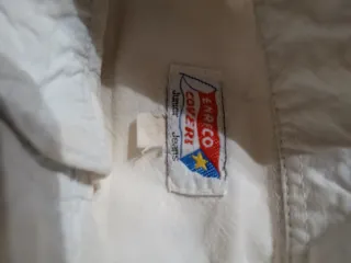 Camicia Coveri bianca unisex