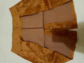 Gonna scamosciata vintage taglia M