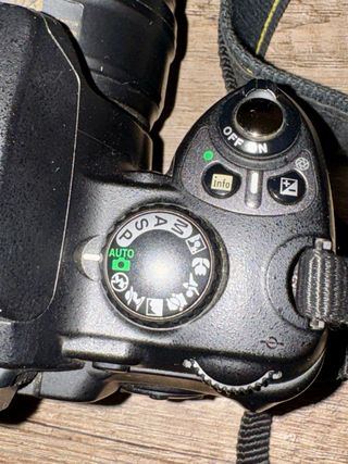 Cámara Réflex Nikon D40 Negra