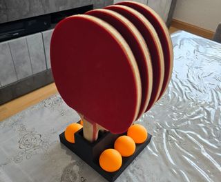 Soporte Compacto Palas Ping-Pong