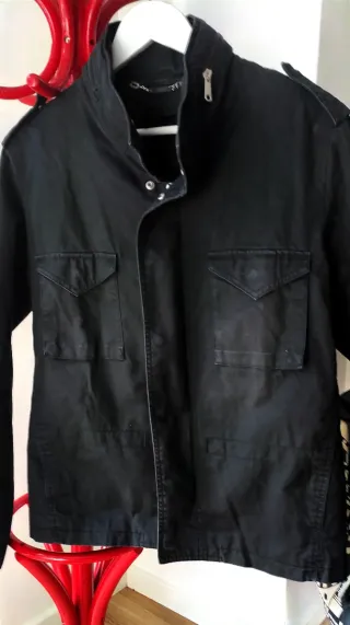 Cazadora Zara Man Negra