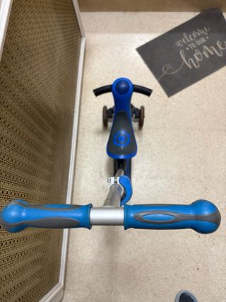 Patinete 3 ruedas infantil azul