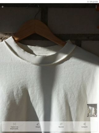 Camiseta Pull&Bear fina M beige 38