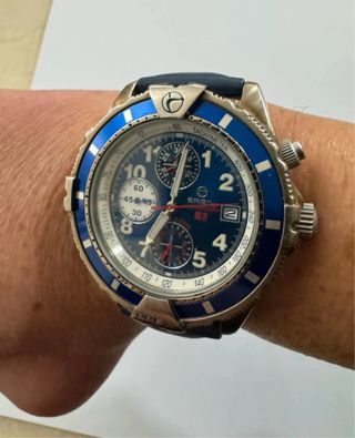 Orologio Breil M-Code Cronografo Vintage Blu