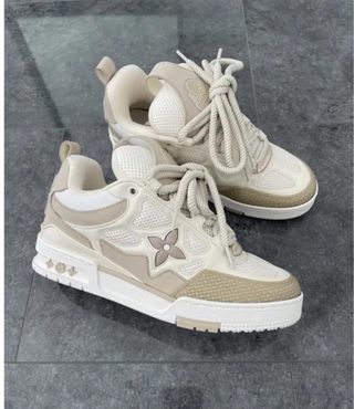 Louis Vuitton Skate Beige/Blanco