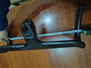 Manillar de carbono integrado