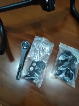 Manillar de carbono integrado