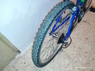 Bicicleta Montaña 24 Azul/Verde