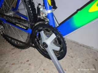 Bicicleta Montaña 24 Azul/Verde