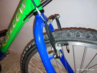 Bicicleta Montaña 24 Azul/Verde