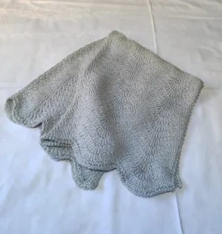 Copertina culla grigioverde