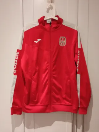 Sudadera Joma Portugalete Roja y Blanca