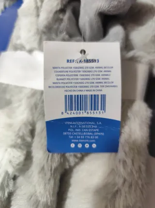 Manta Suave Bicolor 150x200cm