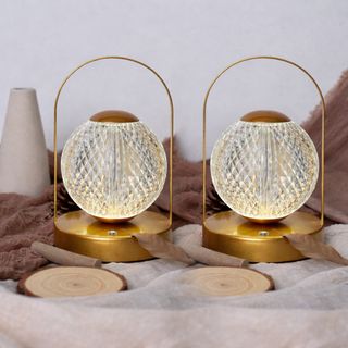 2 Lampade LED Touch Ricaricabili