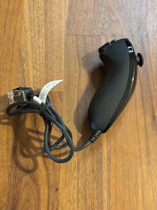 Nintendo Wii Nunchuk Nero