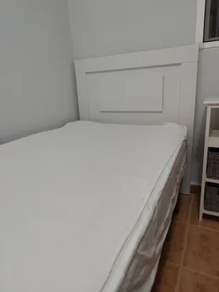 Cama completa 90 Cabecero, somier, colchón.