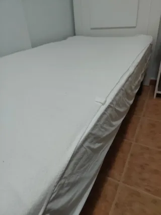 Cama completa 90 Cabecero, somier, colchón.