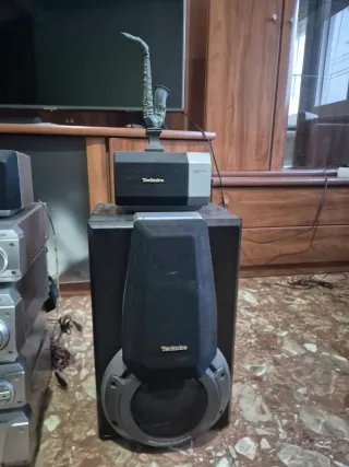 Equipo de música modular Technics gris