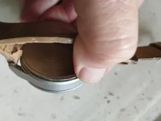 Orologio SYSTON Uomo Bianco Marrone