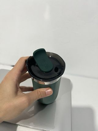Termo de café verde