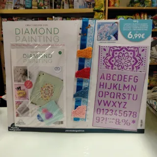 Kit Diamond Painting Planeta DeAgostini