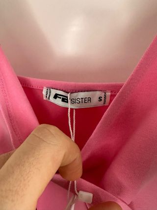 Top rosa FB Sister sin estrenar