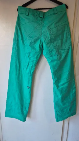 Pantalones esquí/snow Volcom verdes