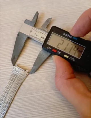 Correa Ricoh Vintage Metal Plata N.O.S