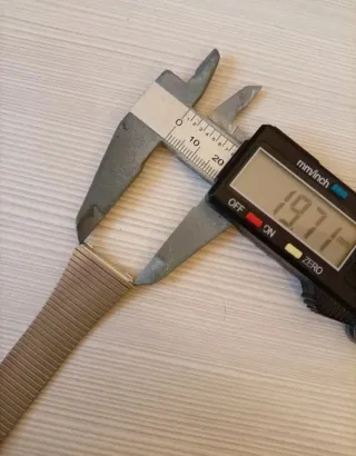 Correa Ricoh Vintage Metal Plata N.O.S