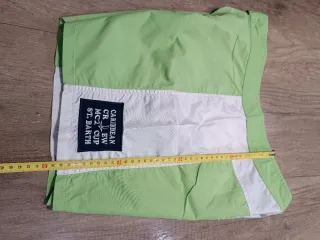 Pantaloncini costume uomo verdi e bianchi