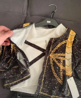 Costume K-pop Huntrix Demon 12 anni