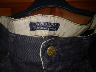 Pantaloni Avirex John Tyber Neri vintage rari
