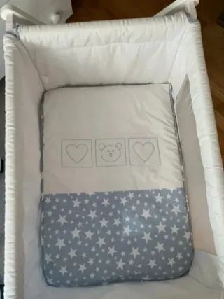 Minicuna tijera para bebé