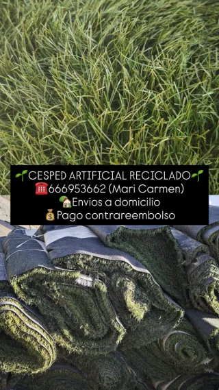 Cesped Artificial Reciclado