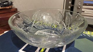 Centrotavola in cristallo decorato