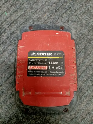 Batería y Cargador Stayer L20 18V