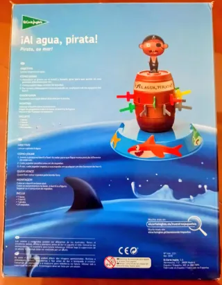 Juego de mesa ¡Al agua, pirata!