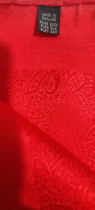 Pañuelo Turnbull & Asser Rojo