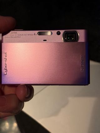 Cámara Sony DSC-T77 10.1MP Rosa