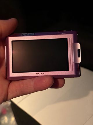 Cámara Sony DSC-T77 10.1MP Rosa