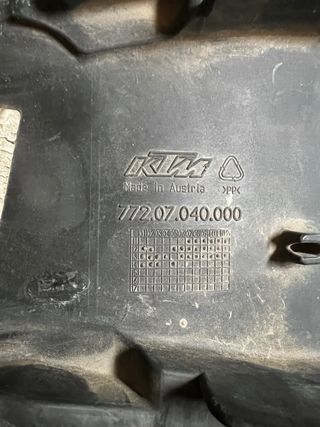 Asiento KTM EXC 2012-2016