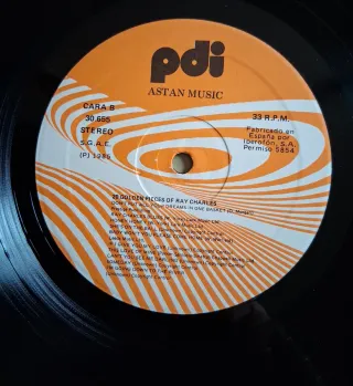 LP de Ray Charles: "20 Golden Greats"