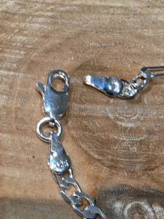 Pulsera Figaro Plata