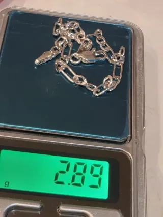 Pulsera Figaro Plata