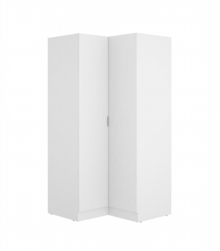 Armario Esquinero Con Puertas. Blanco