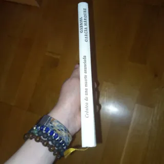 Libro Crónica de una muerte anunciada.