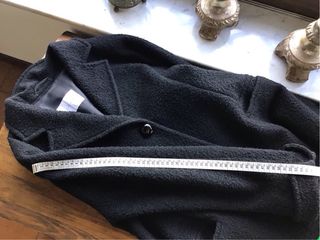 Cappotto in lana nero