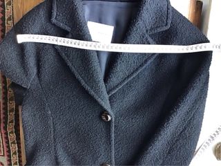 Cappotto in lana nero