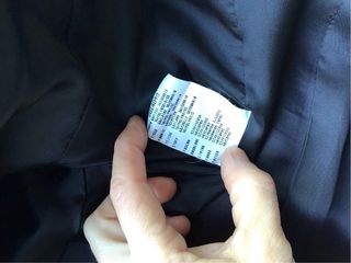 Cappotto in lana nero