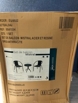 Conjunto para Terraza Exterior